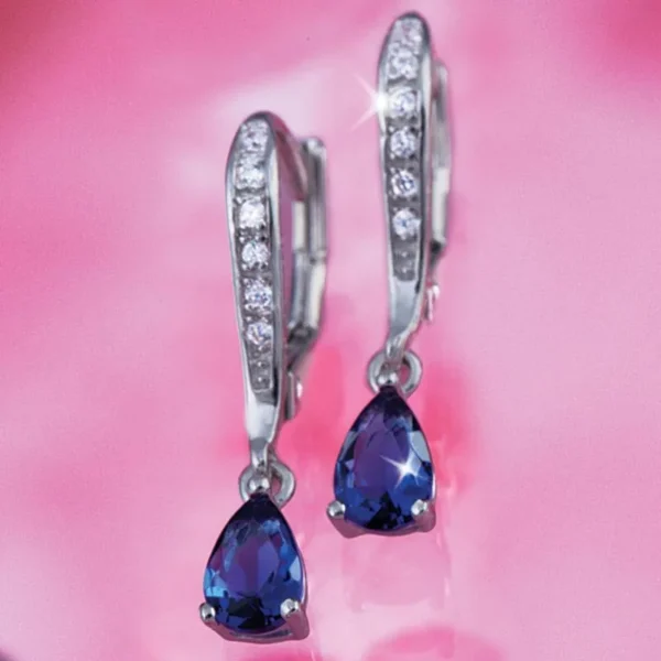 DIAMONDAURA CASANOVE EARRING - SAPPHIRE