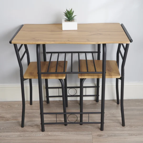 Live Edge Compact Dining Set - Image 8