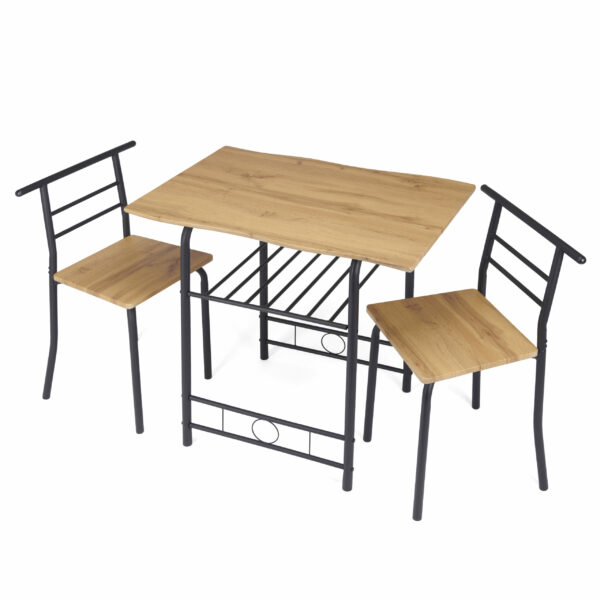 Live Edge Compact Dining Set - Image 6