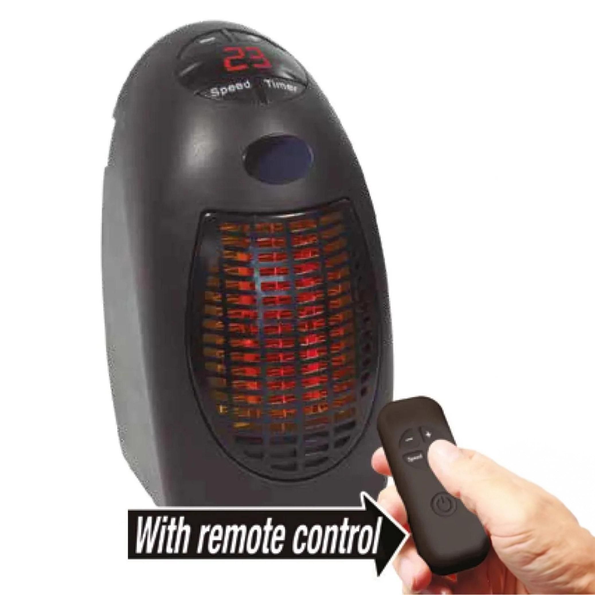 Handy Heater with Remote - Set of 2