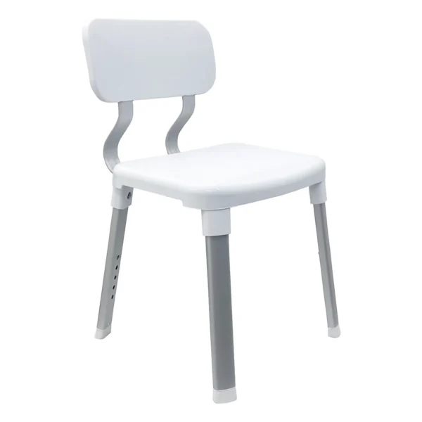 Bathroom Chair with Back Support