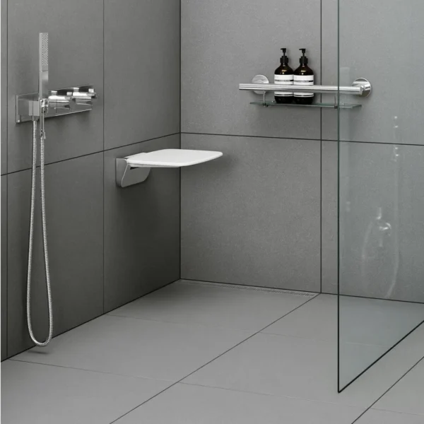 Fold Away Wall Mounted Seat - Image 6